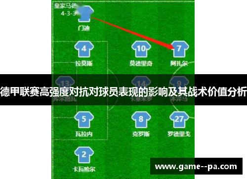 德甲联赛高强度对抗对球员表现的影响及其战术价值分析